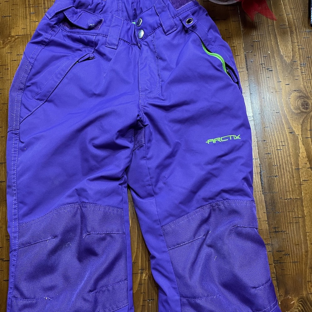 Arctix snow pants size small (5-6)